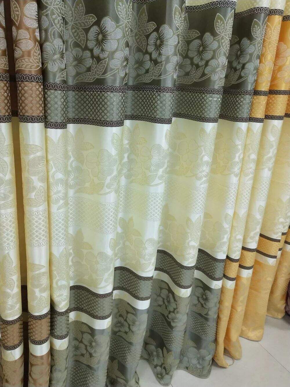 2.8m Width, Jacquard Curtain Fabric, 178gsm 500g/m factory