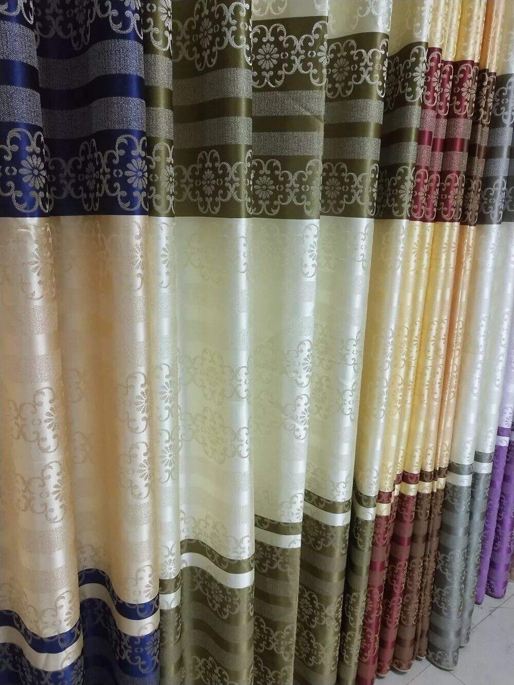 2.8m Width, Jacquard Curtain Fabric, 178gsm 500g/m supplier