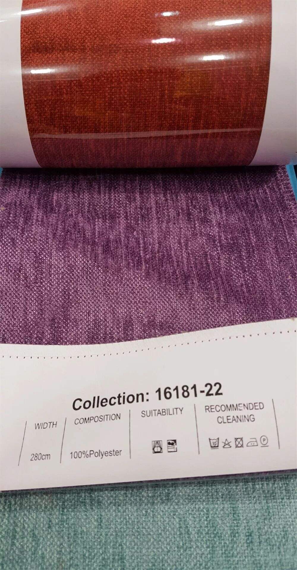 Foulola News: 16181# Series Two Sides Same Linen Style Velvet supplier