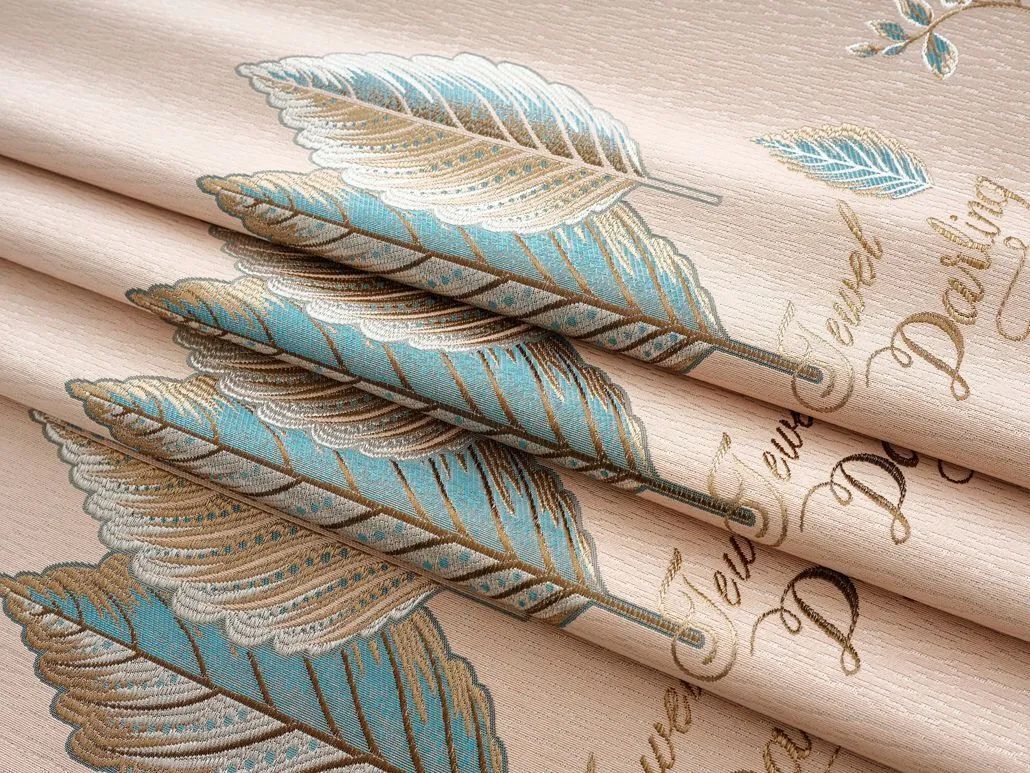Foulola News:2.8/3.2m Width Jacquard Blackout Curtain 2201Series manufacture