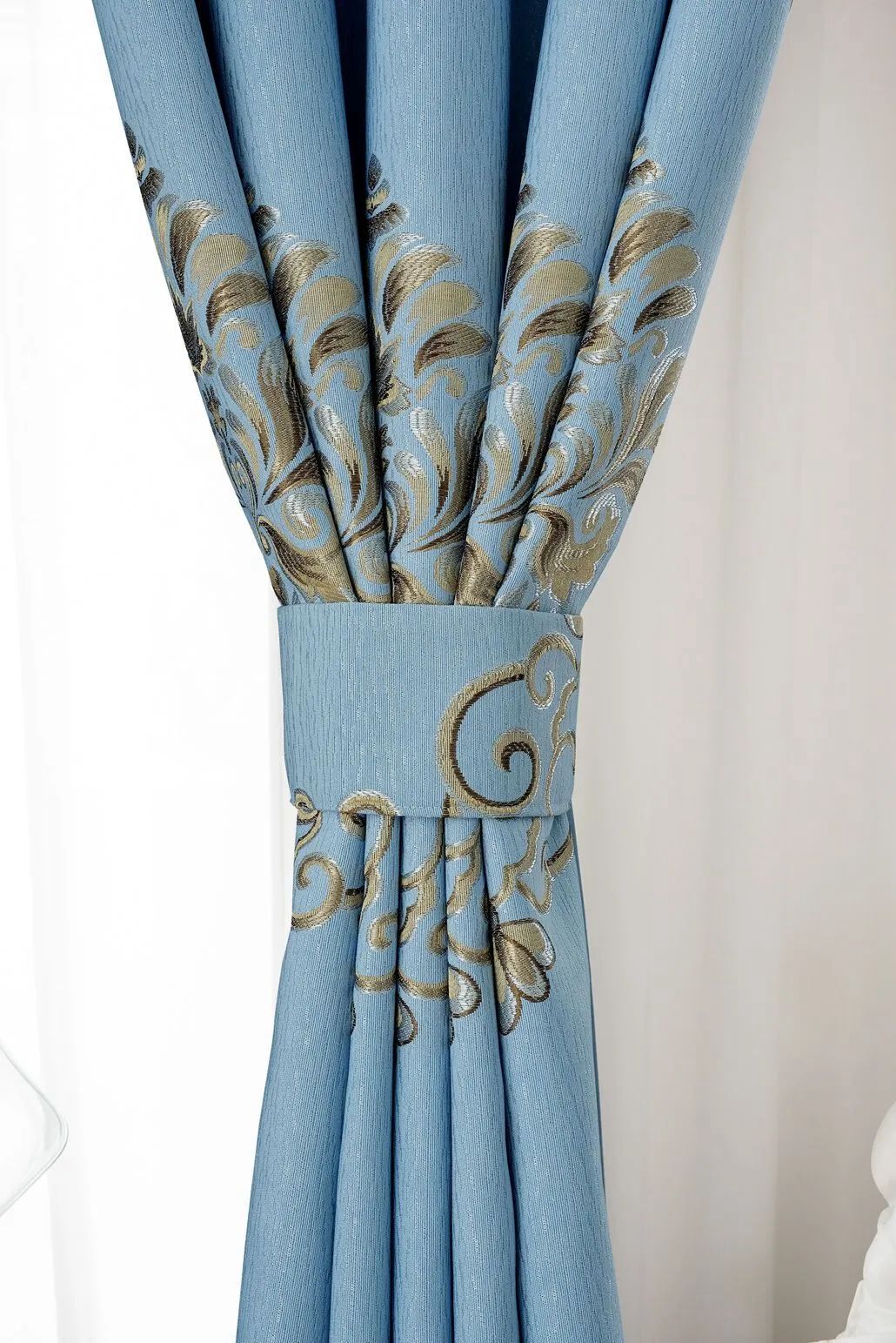 Foulola News:2.8/3.2m Width Jacquard Blackout Curtain 2201Series manufacture