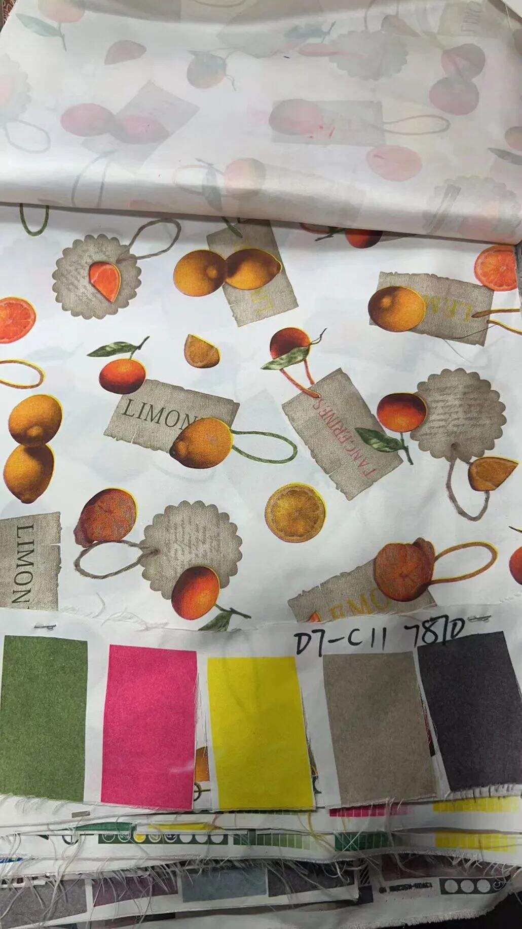 Foulola Kitchen Curtain -- Printed Patterns Collectio manufacture