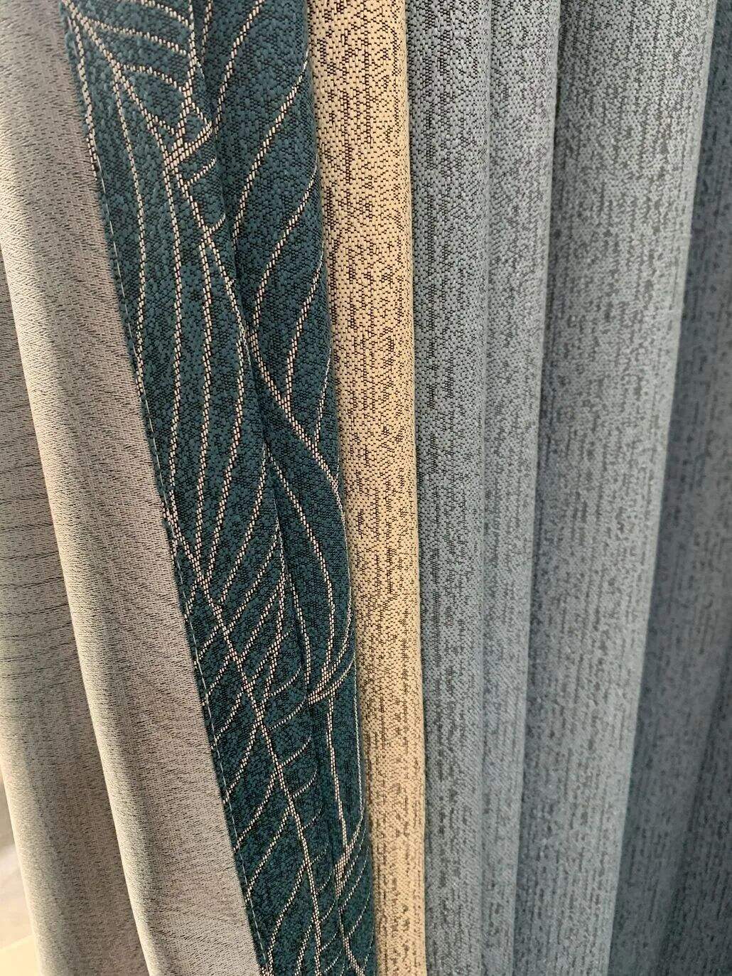 Foulola News: 3.4m Height Mix Style Weaving Luxury Curtain factory