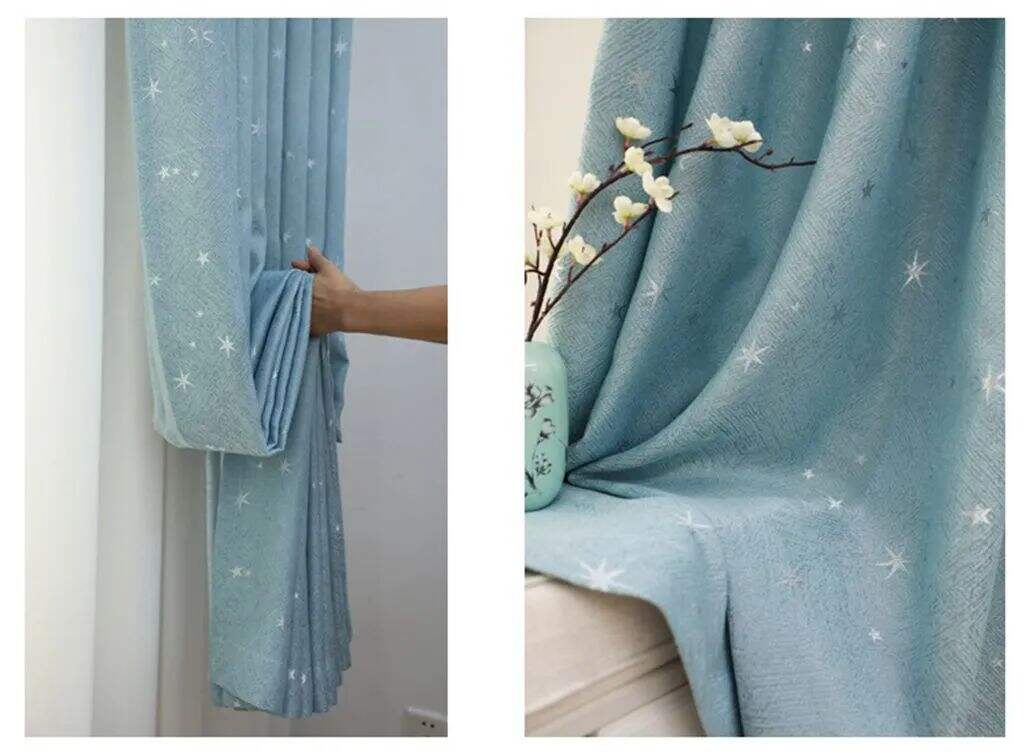 Foulola: Linen Style Polyester Brushed Jacquard Curtain factory
