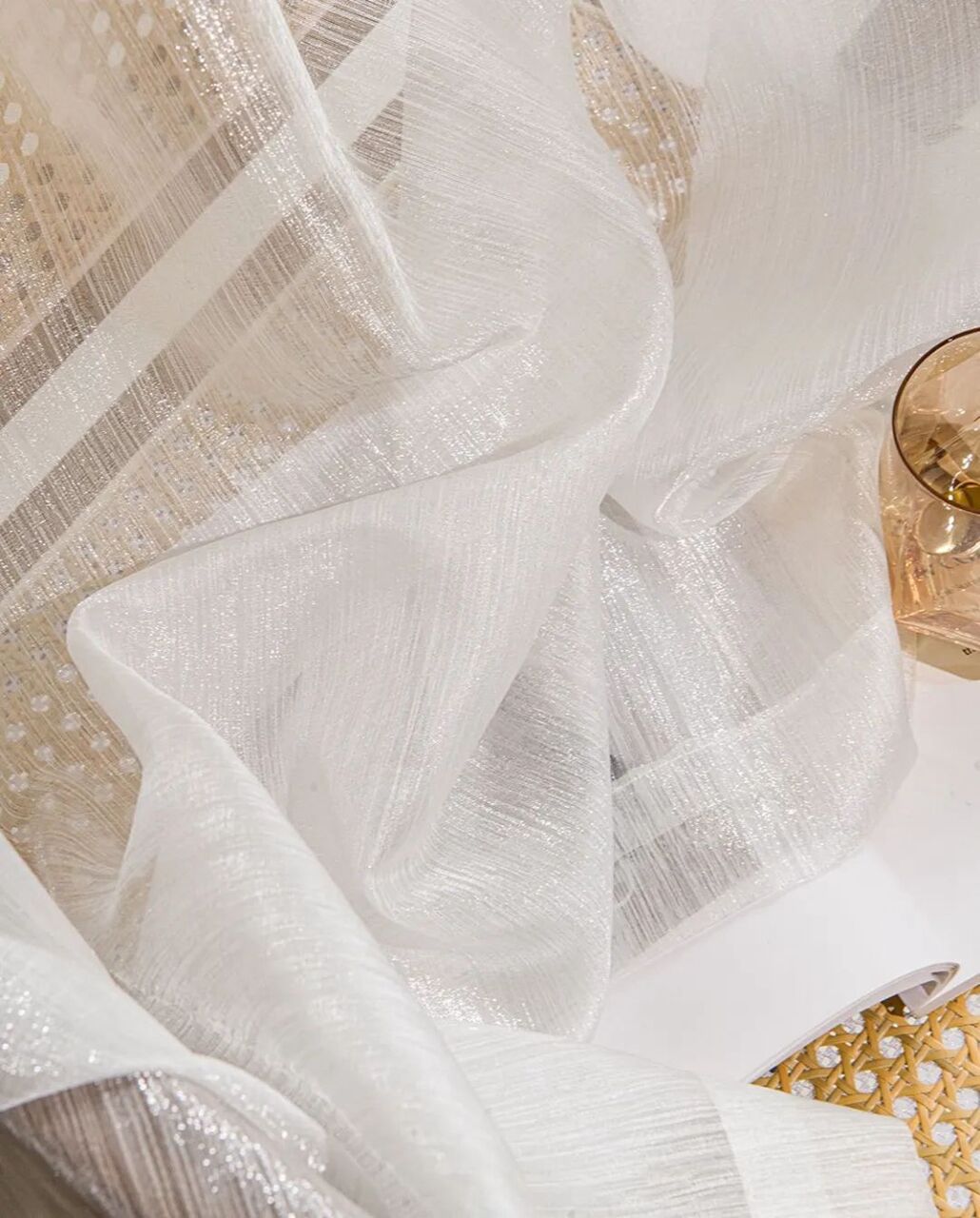 Foulola News：LJS /YHS/NYYMS# Sheer Curtain factory