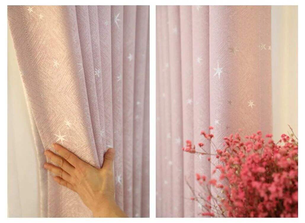 Foulola: Linen Style Polyester Brushed Jacquard Curtain supplier