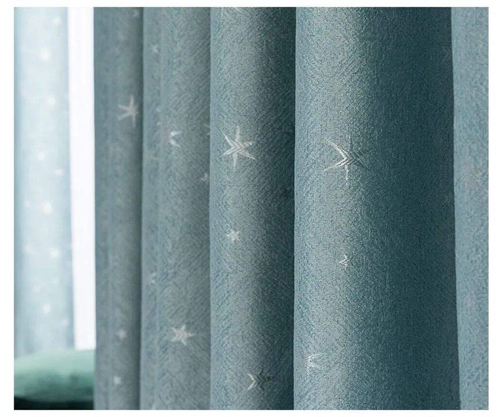 Foulola: Linen Style Polyester Brushed Jacquard Curtain supplier