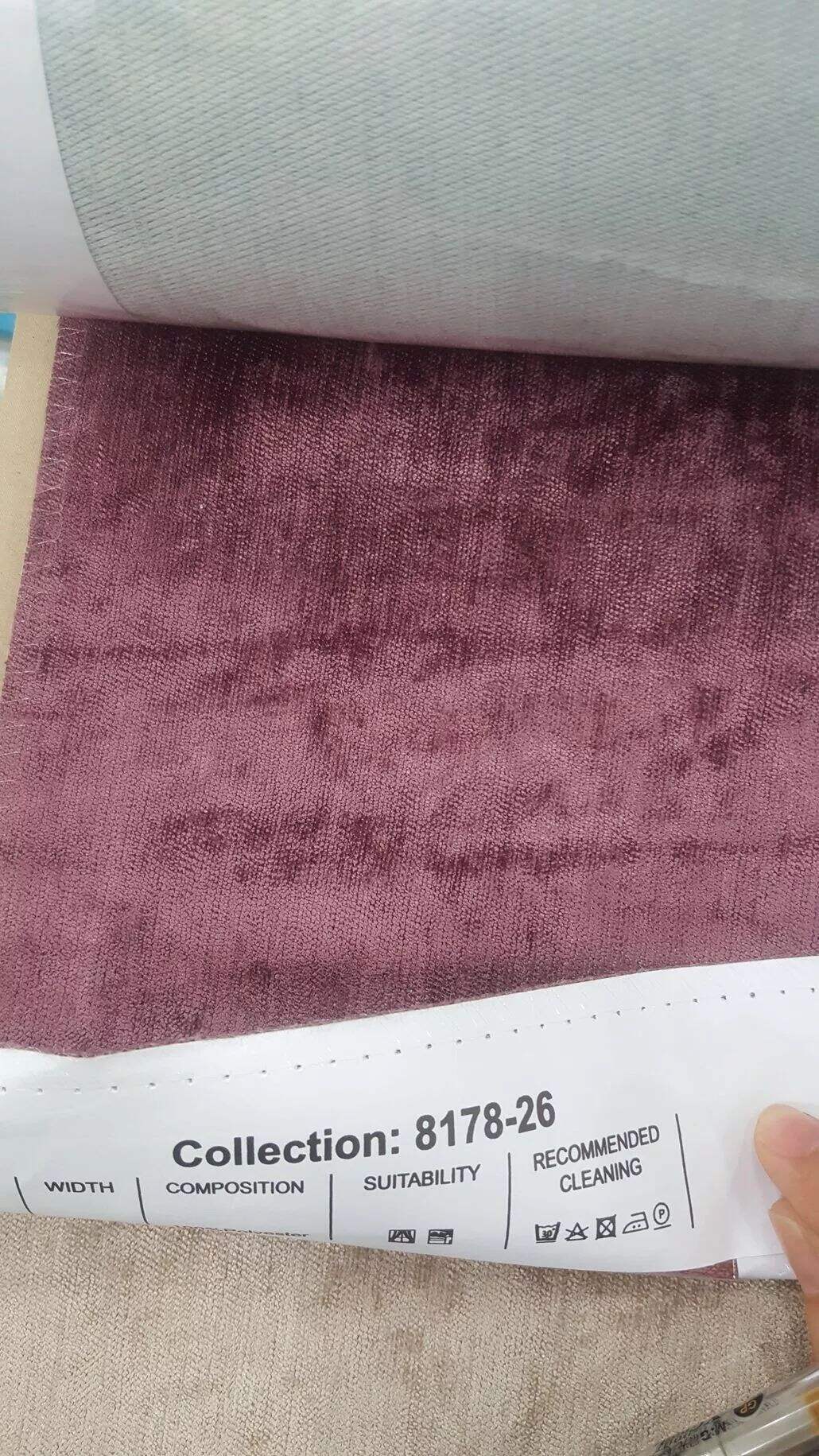 Foulola: 16178(8178)Series Plain Blackout Chenille Curtain manufacture