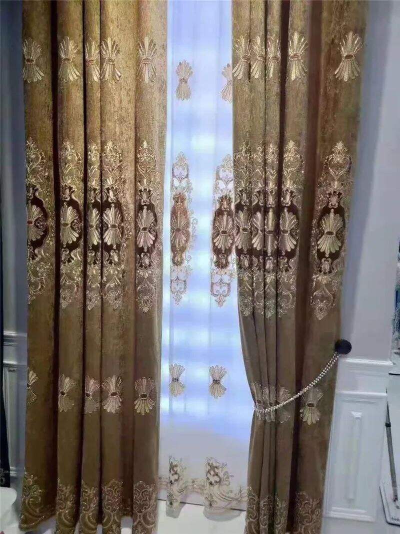 Foulola News:SSNH/YMHX/JYLY# High Grade Embroidery Fabric&Sheer manufacture