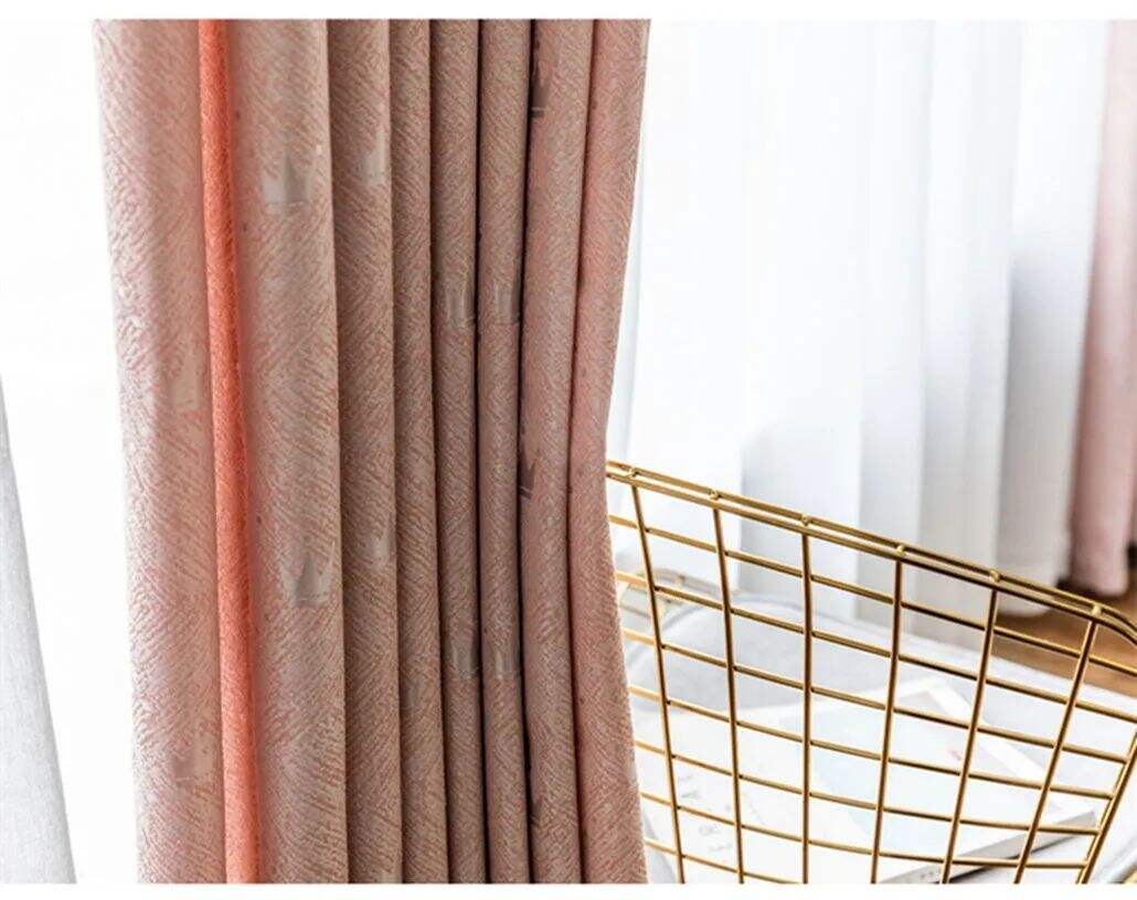 Foulola: Linen Style Polyester Brushed Jacquard Curtain details