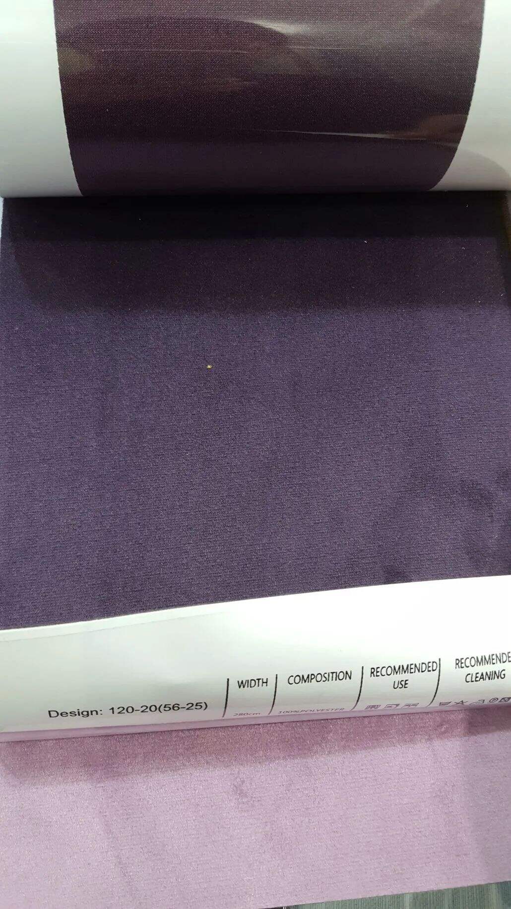 Foulola：120#Series Blackout dutch holland Velvet Curtain factory
