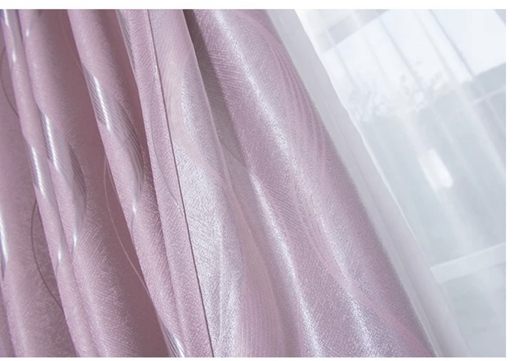 Foulola: Linen Style Polyester Brushed Jacquard Curtain factory