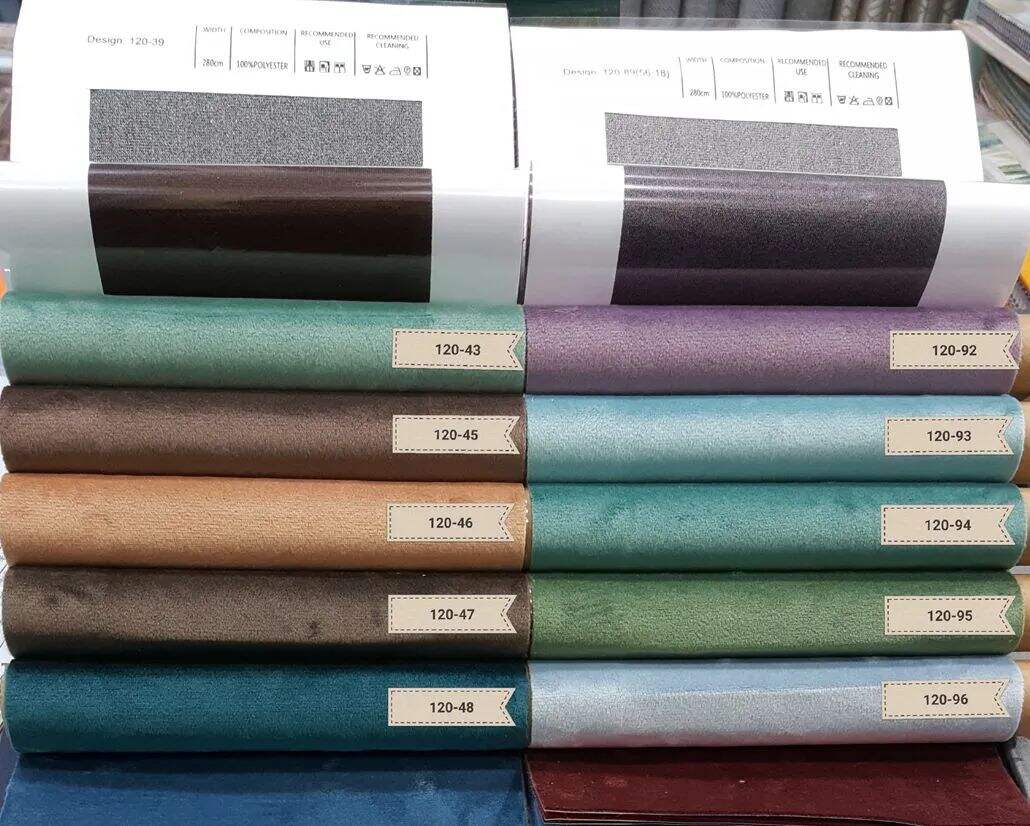 Foulola：120#Series Blackout dutch holland Velvet Curtain manufacture