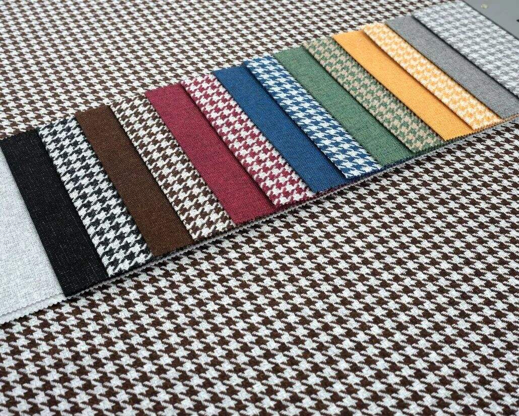 Foulola News:Linen Style Sofa Fabric 10 Series manufacture
