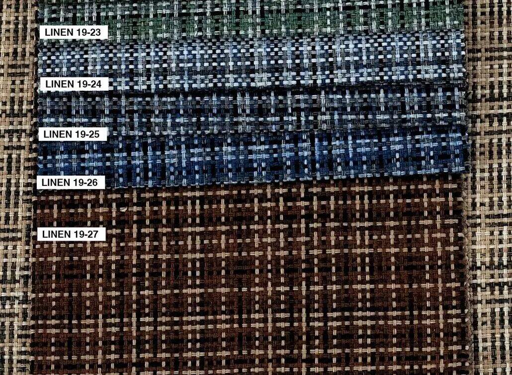 Foulola News: Plain Linen Sofa Fabric - 19 Series details