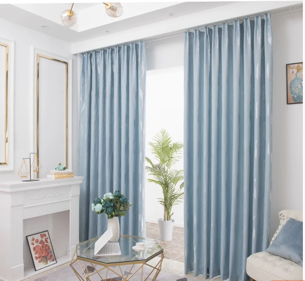 Foulola: Linen Style Polyester Brushed Jacquard Curtain details
