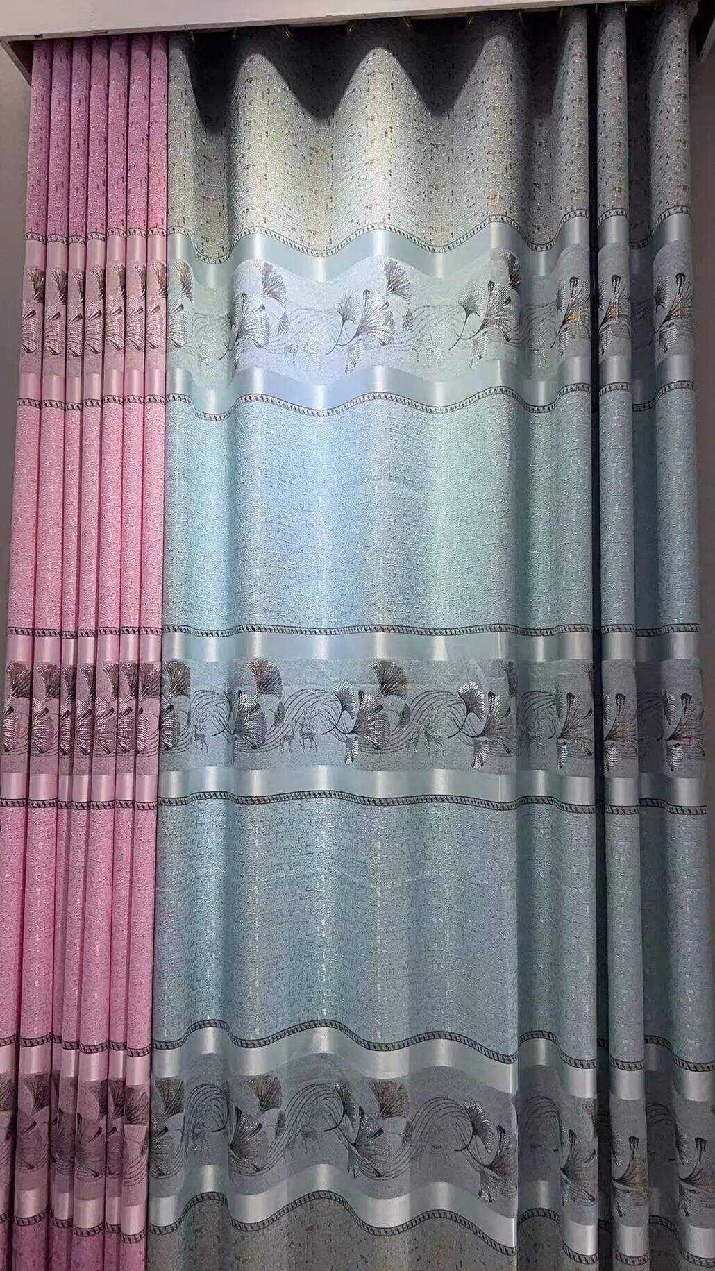 Foulola News: Cheap Jacquard Curtain Fabric, Widht 2.8m factory