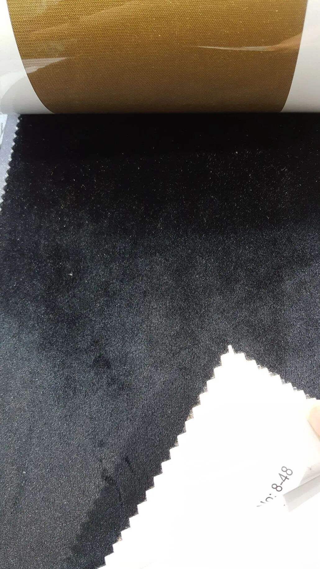 Foulola: YDL Series ltalian Velvet Curtain Fabric, 2.80m Width factory