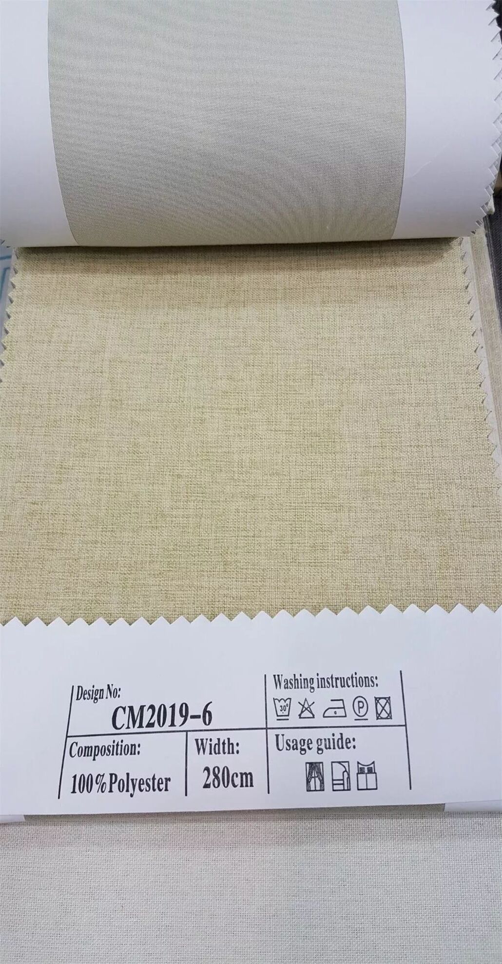 Foulola News: 2019# Linen 100% Blackout， Maling Coating Artwork, Vandtæt Gardin & Stofdetaljer