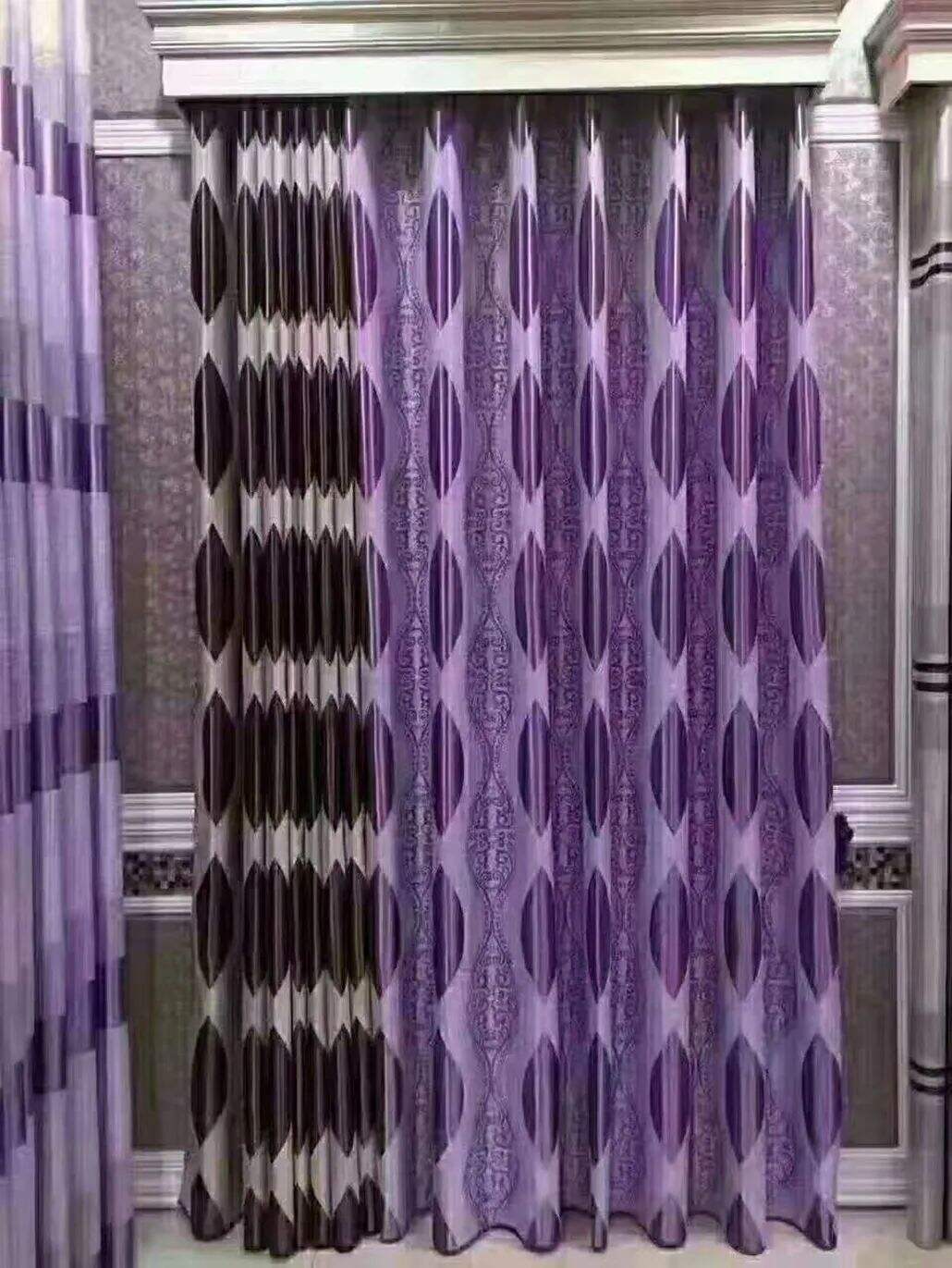 Foulola New Cheap Price Series:Jacquard Blackout Curtain 2.8/3.2m details