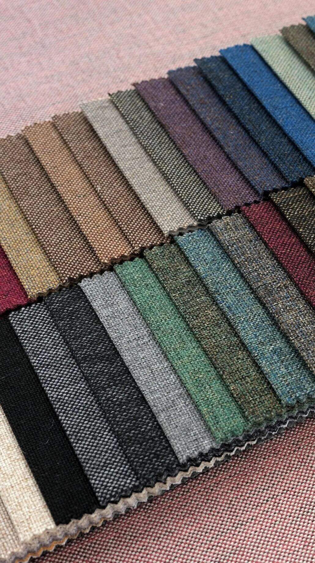 Foulola News:Plain Linen Sofa Fabric-28 Series details