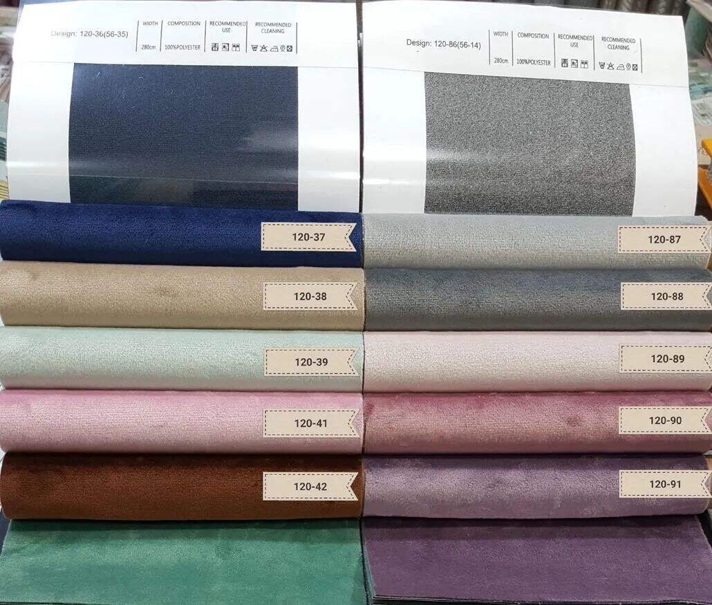 Foulola：120#Series Blackout dutch holland Velvet Curtain manufacture