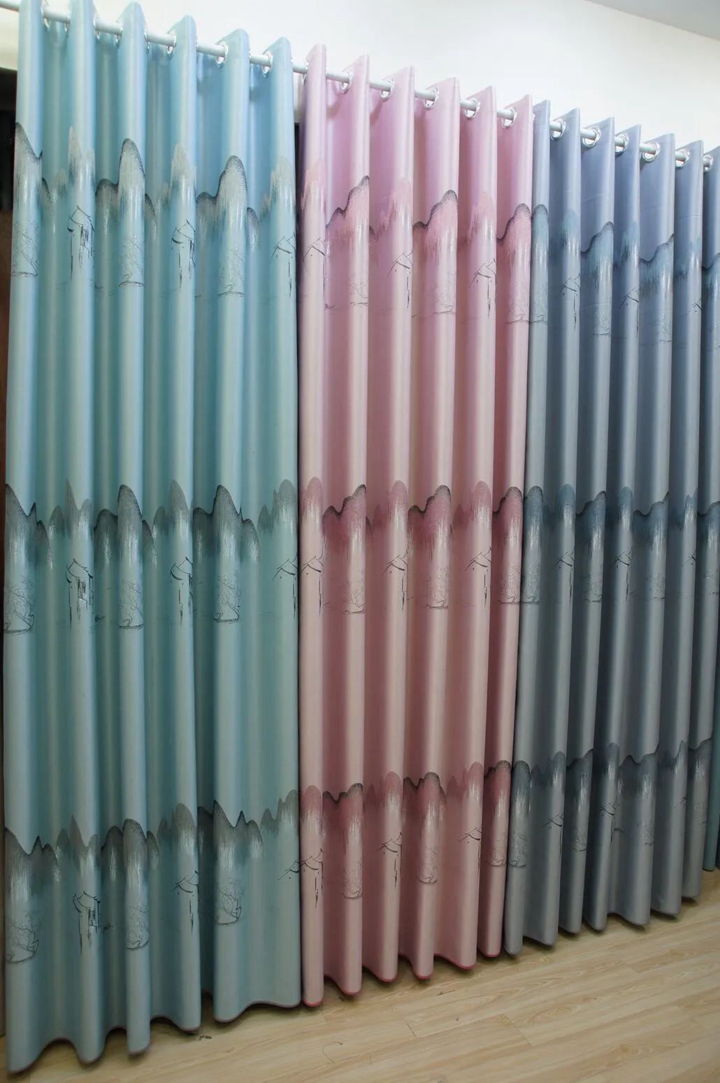 Foulola News:9901/9902/9903#Series 2.8/3.2mWidth BlackoutCurtain details