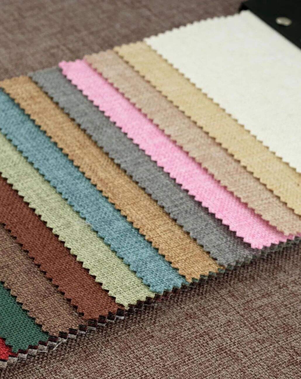 Foulola News:Plain Linen Sofa Fabric-25 Series factory