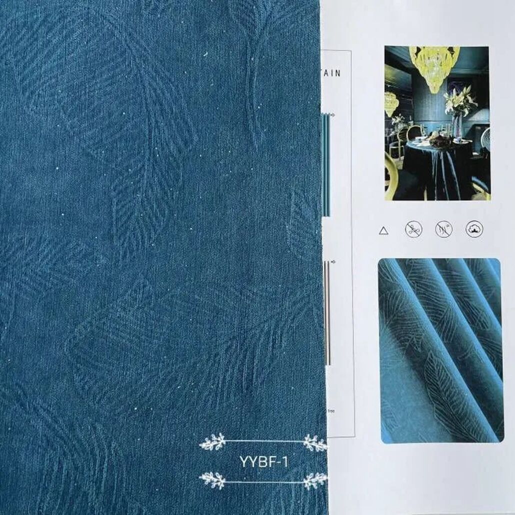 Foulo News: YYBF# 2.8m/3.25m Width,Luxury Jacquard Curtain details