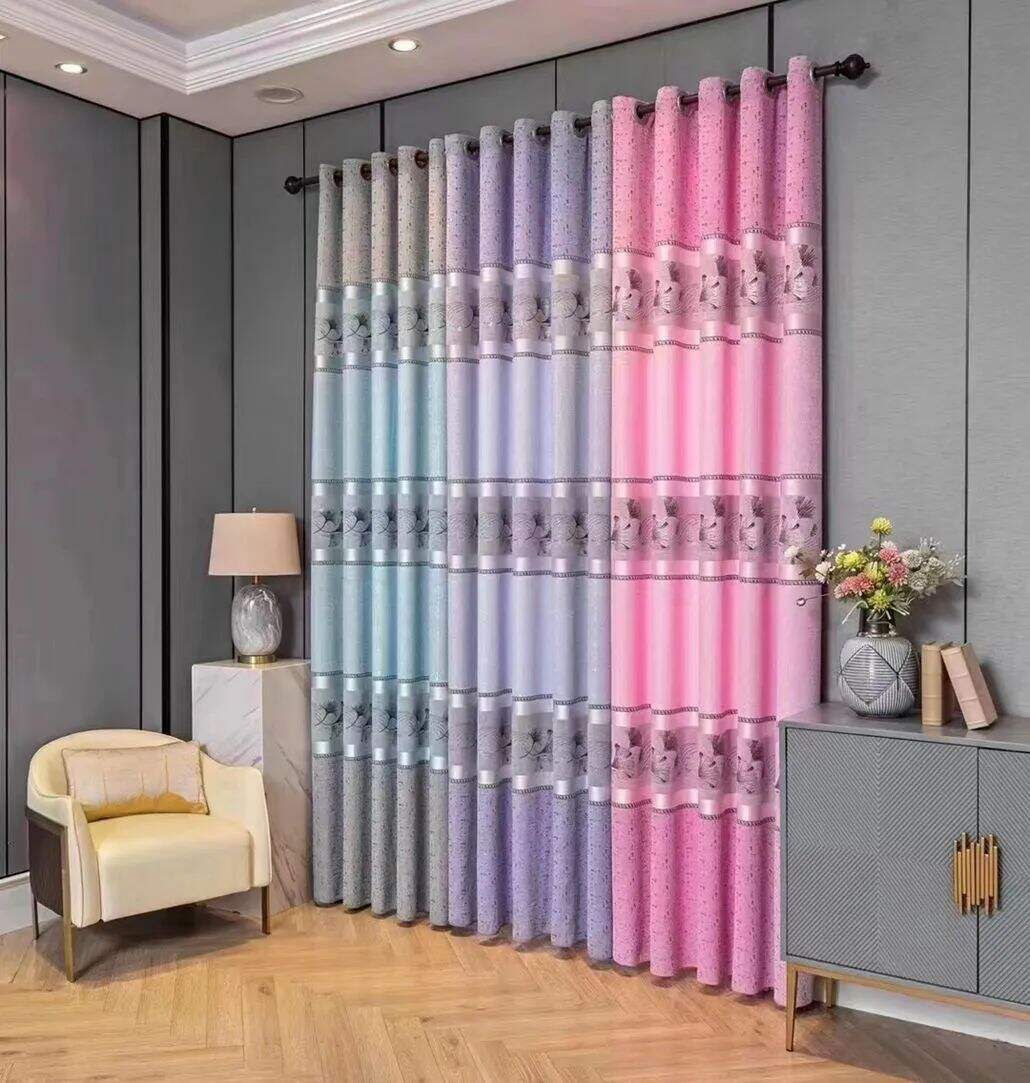 Foulola News: Cheap Jacquard Curtain Fabric, Widht 2.8m factory