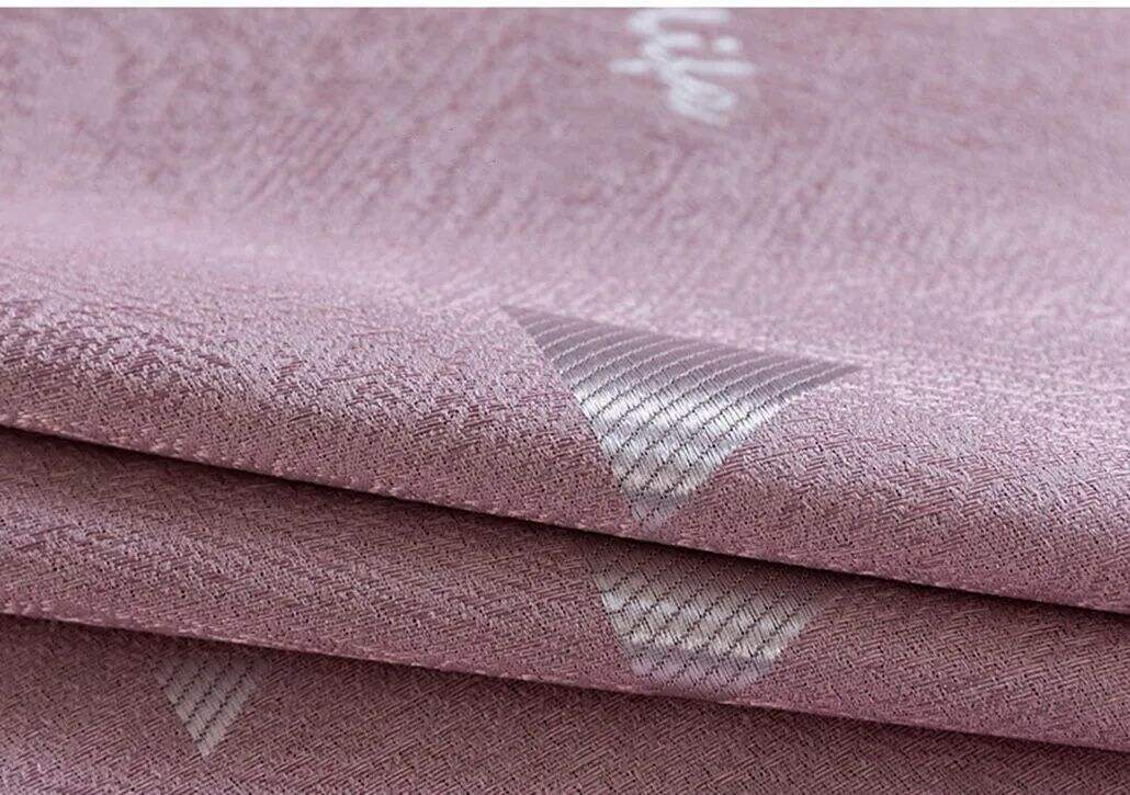 Foulola: Linen Style Polyester Brushed Jacquard Curtain factory