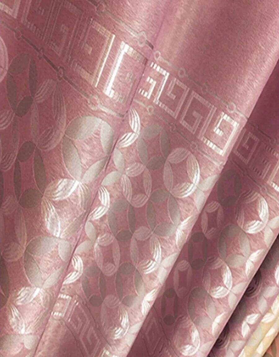 Foulola New Cheap Price Series: Jacquard Cheap Blackout Curtain manufacture