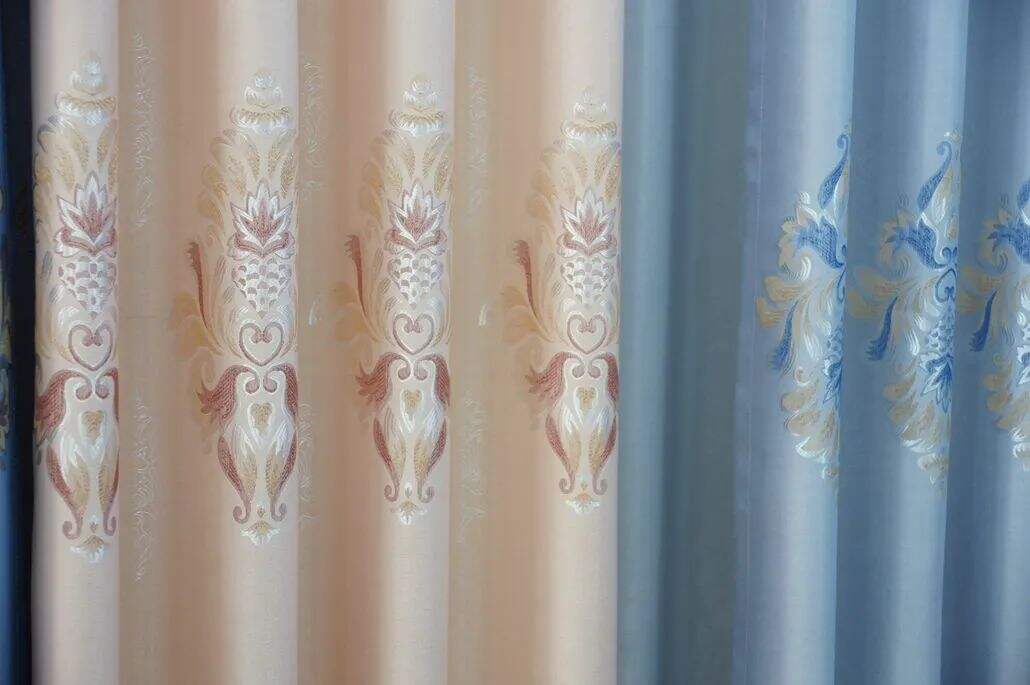 Foulola News:2.8-3.2m Width 8801/8803/8806# Blackout Jacquard details