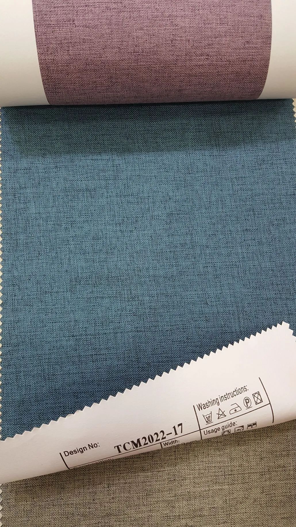 foulola news 2022 series paint coating artwork100 blackout waterproof curtain  fabric325-26