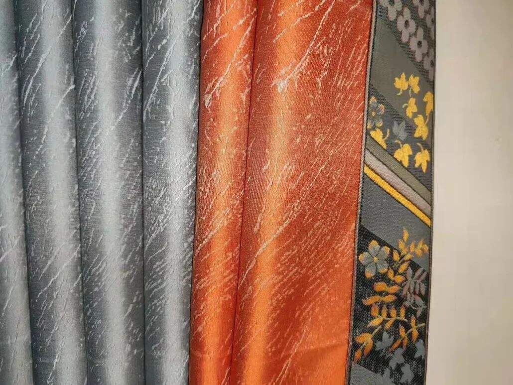 Foulola News: 3.4m Height Mix Style Weaving Luxury Curtain details