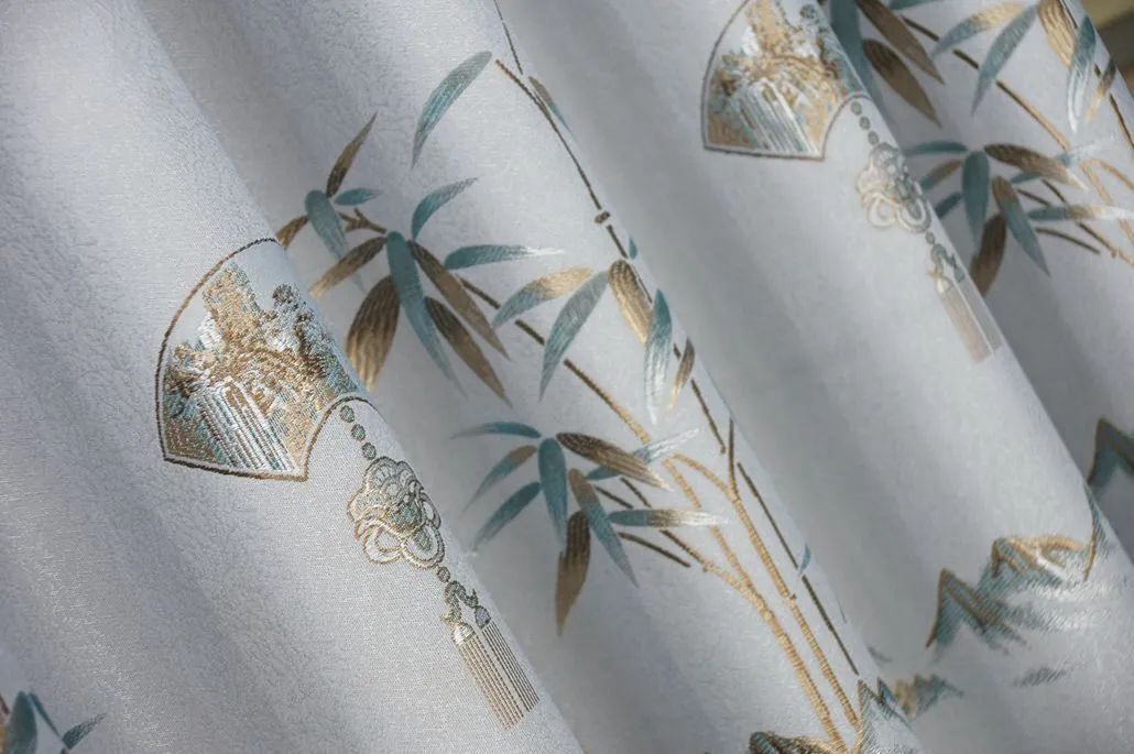 Foulola News:2.8/3.2m Width Jacquard Blackout Curtain 2201Series manufacture