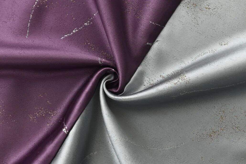 Foulola News:1038# Series Jacquard Blackout Curtain details