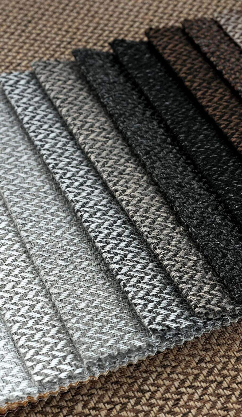 Foulola News：Plain Linen Style Sofa Fabric - 24 Series factory
