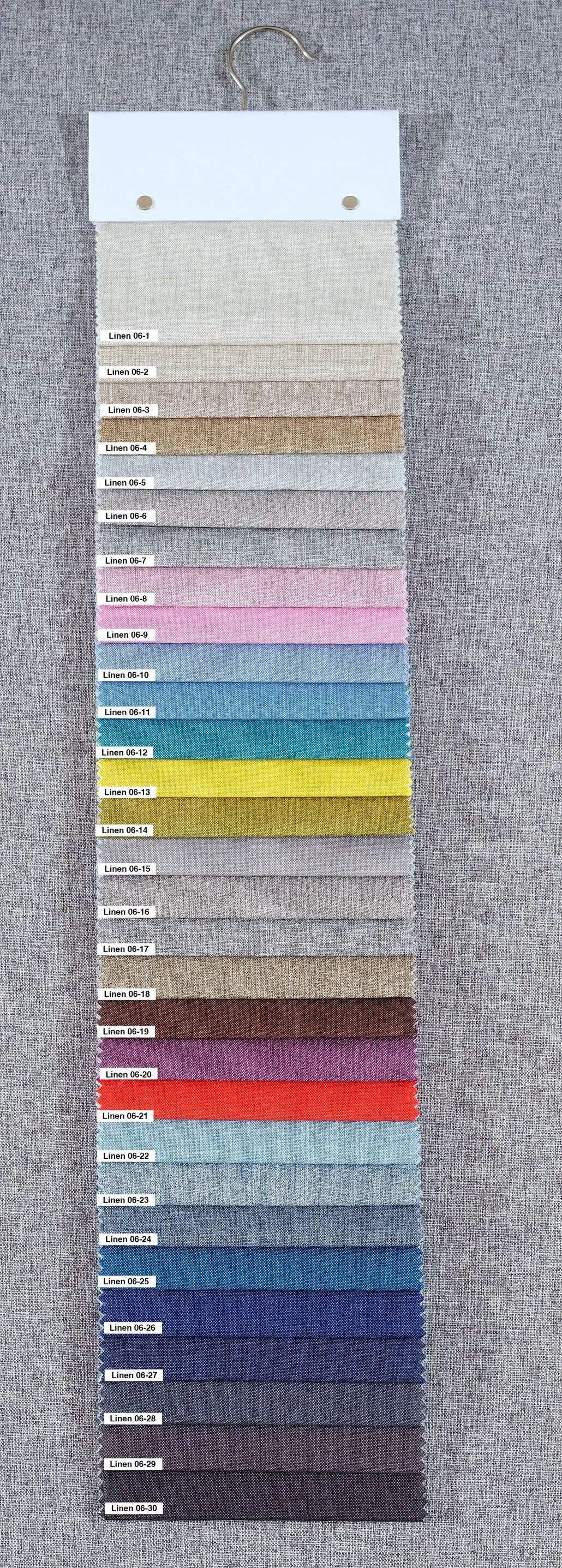 Foulola News:Plain Linen Sofa Fabric 06 Series factory