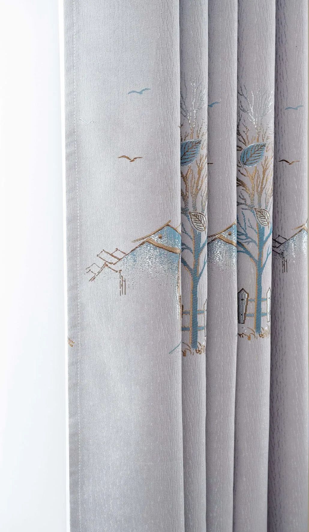 Foulola News:2.8/3.2m Width Jacquard Blackout Curtain 2201Series manufacture
