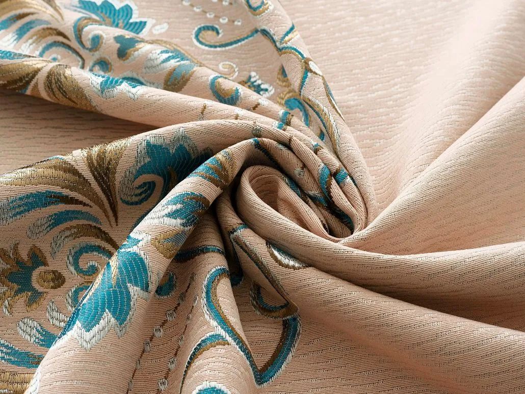 Foulola News:2.8/3.2m Width Jacquard Blackout Curtain 2201Series factory