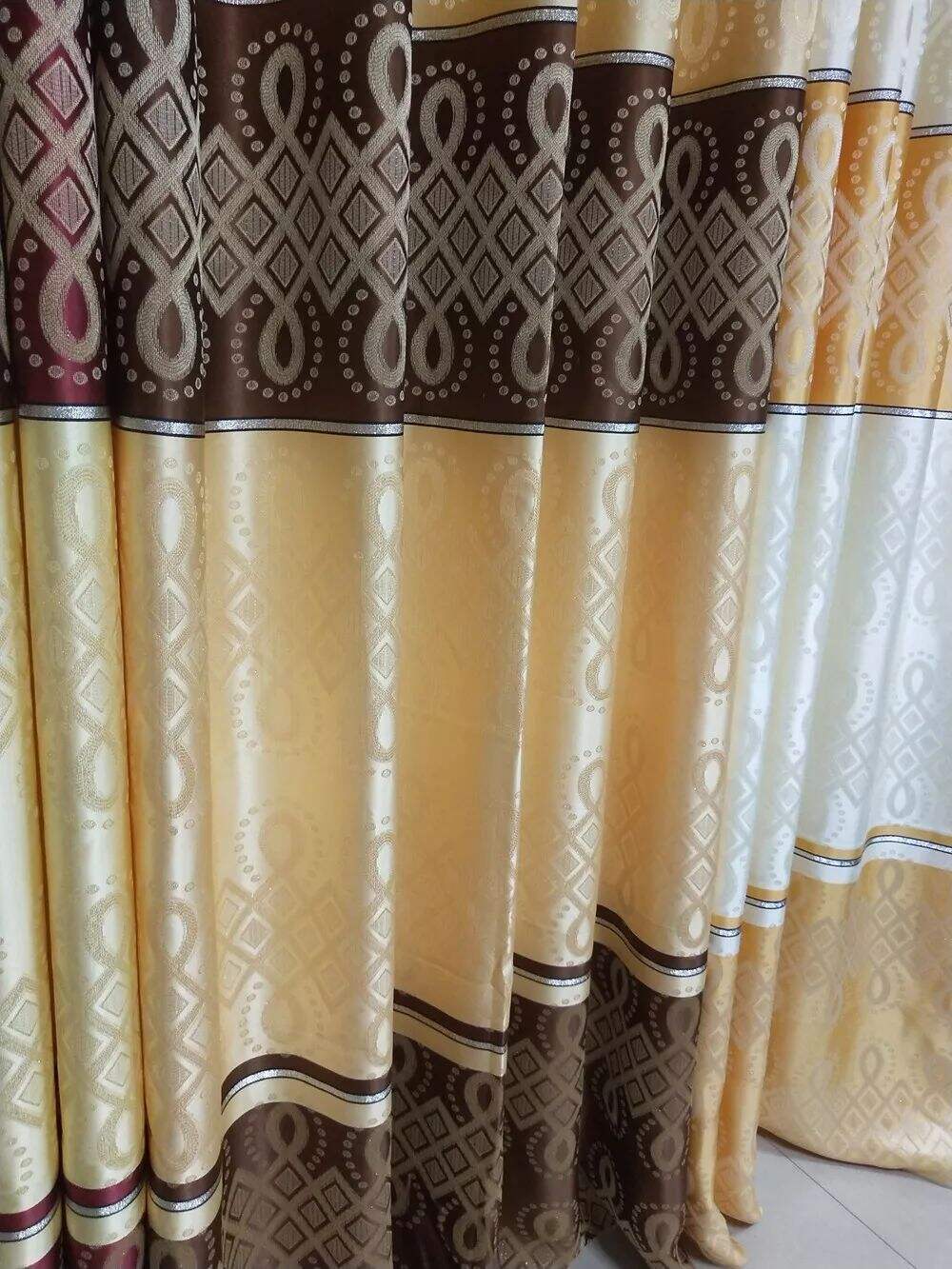 2.8m Width, Jacquard Curtain Fabric, 178gsm 500g/m factory