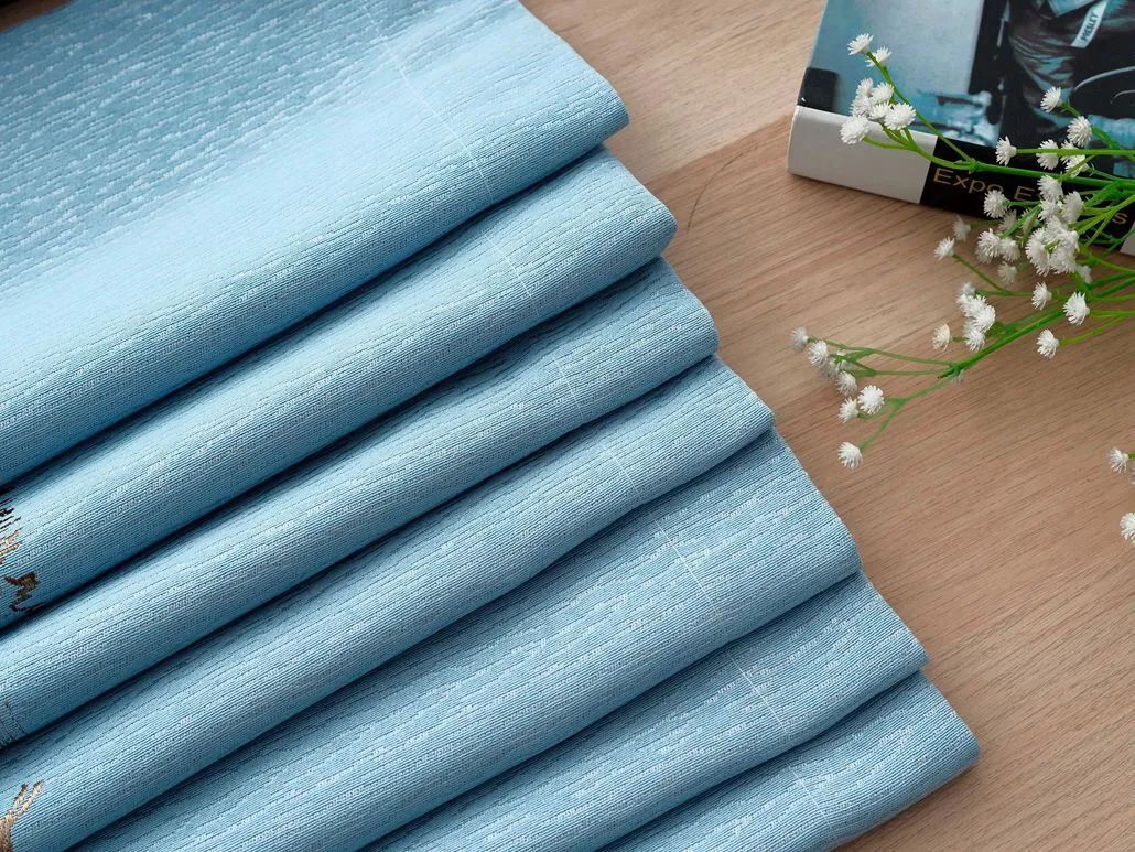 Foulola News:2.8/3.2m Width Jacquard Blackout Curtain 2201Series supplier