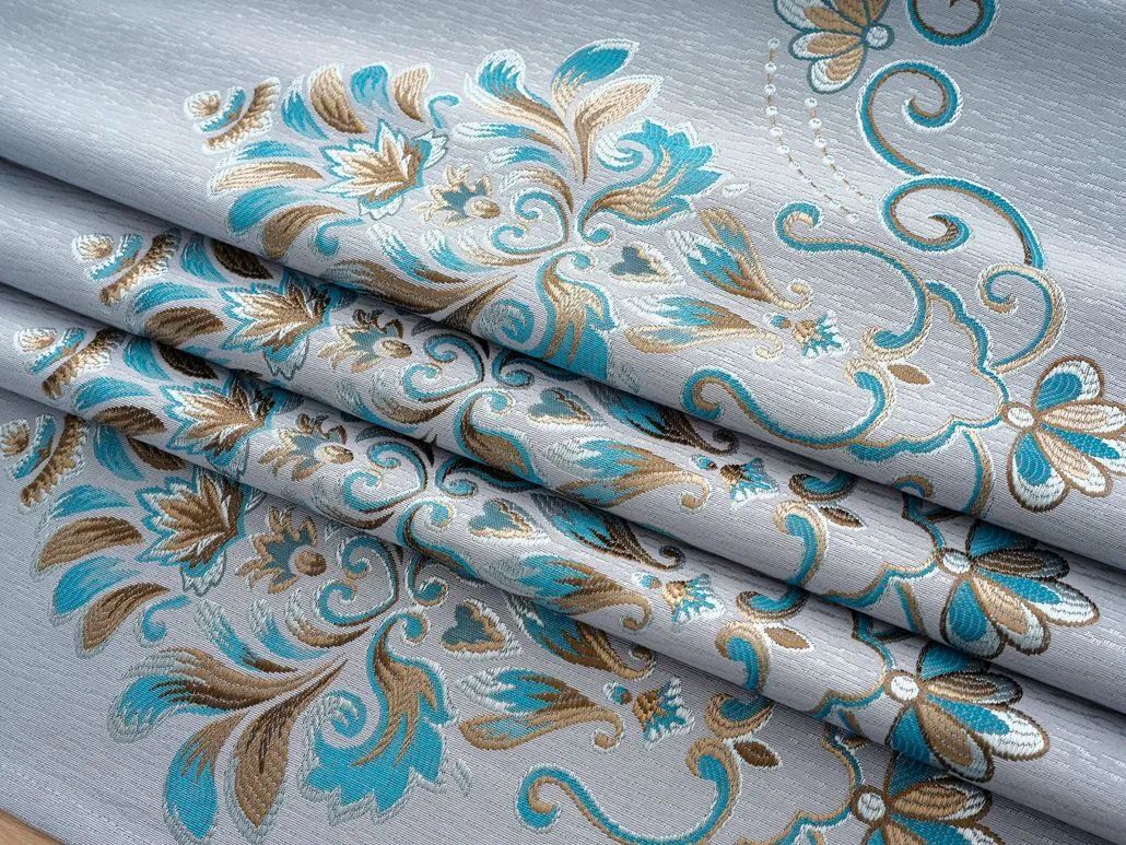 Foulola News:2.8/3.2m Width Jacquard Blackout Curtain 2201Series manufacture