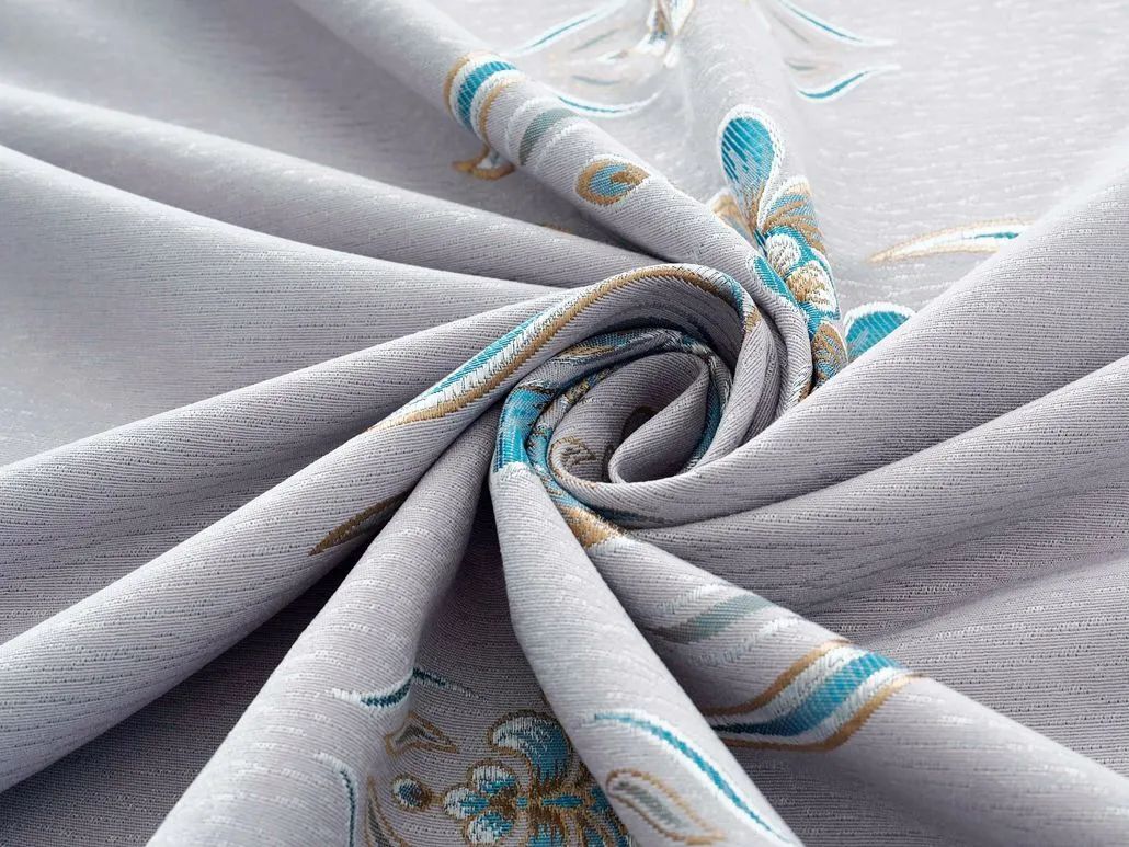Foulola News:2.8/3.2m Width Jacquard Blackout Curtain 2201Series supplier
