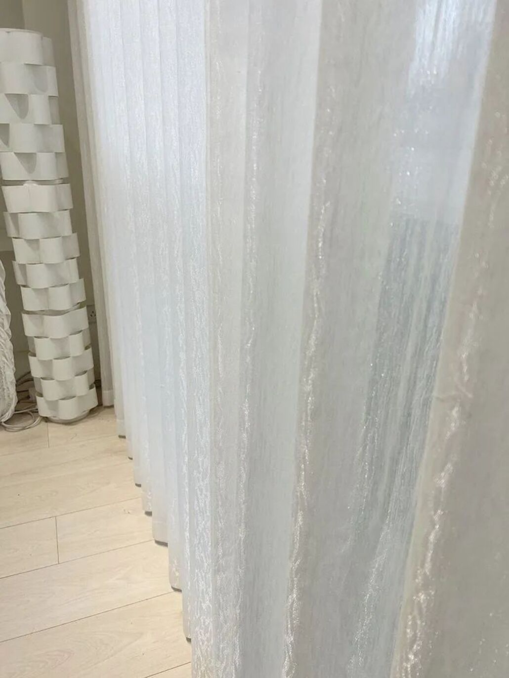 Foulola News：LJS /YHS/NYYMS# Sheer Curtain manufacture
