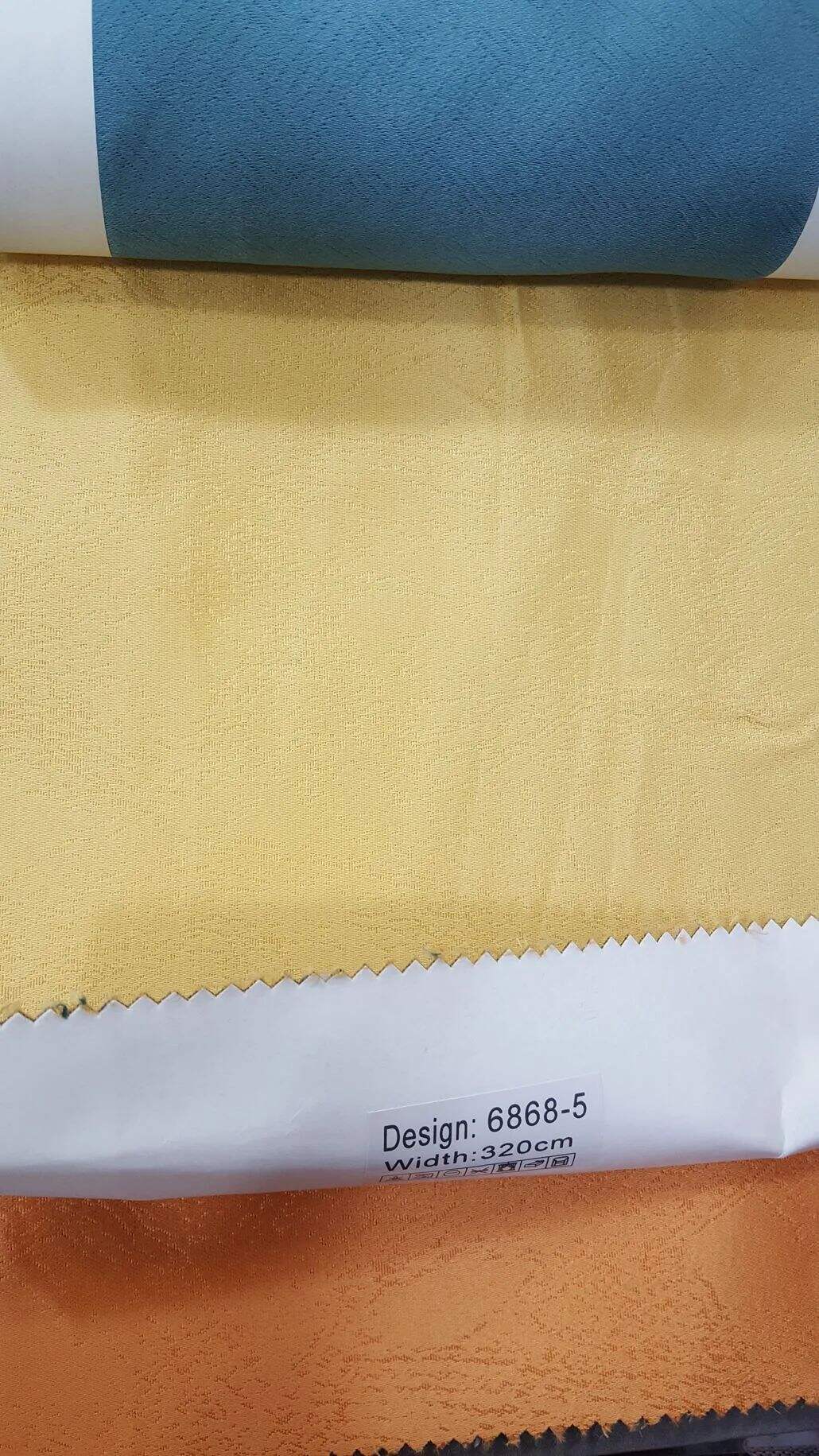 Foulola News: 6868# Series​ Jacquard 2 Sides Artwork 3.2m Width details