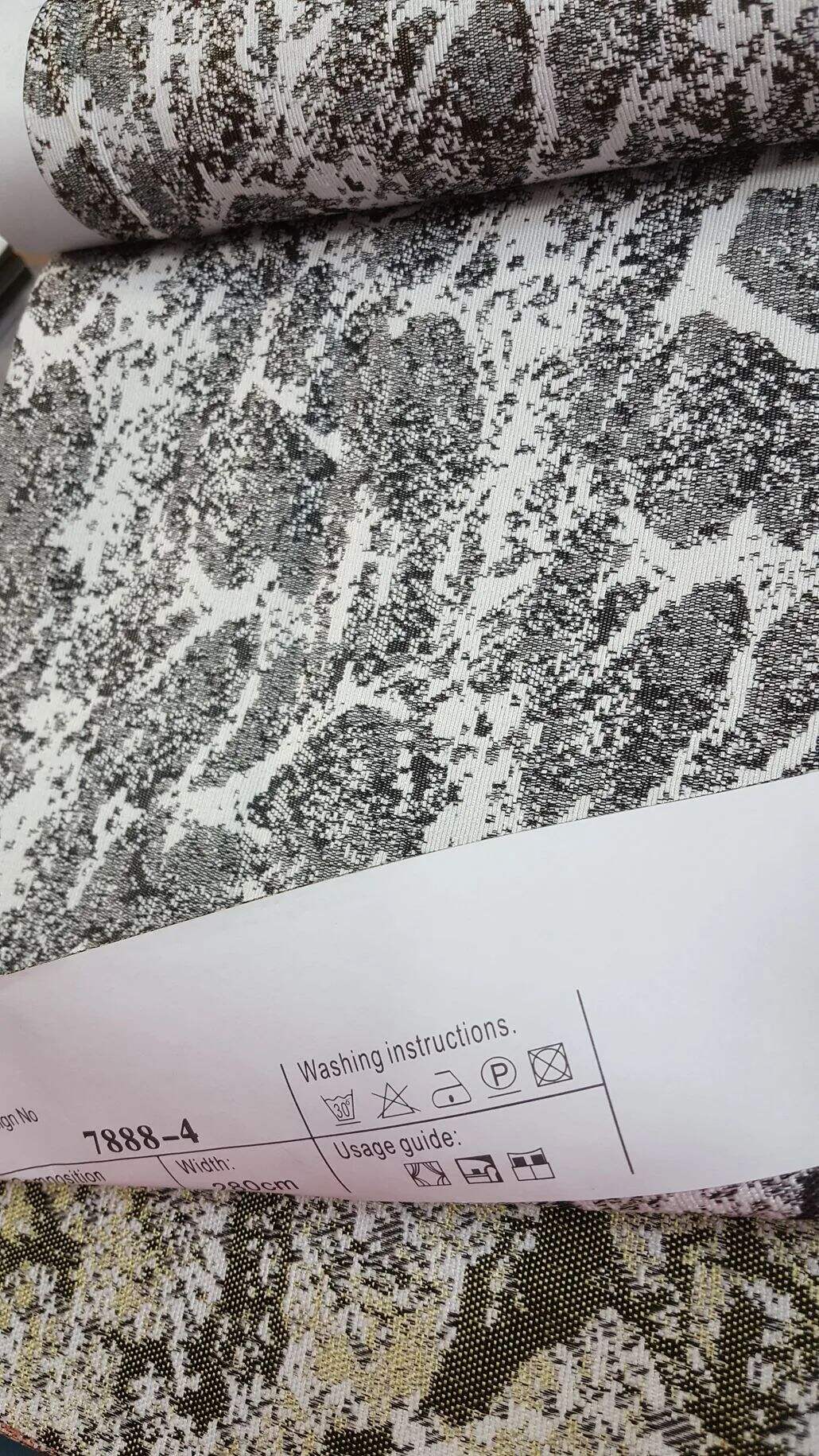 Foulola News:Luxury Jacquard 7885 Series Vivid Decorative Fabric factory