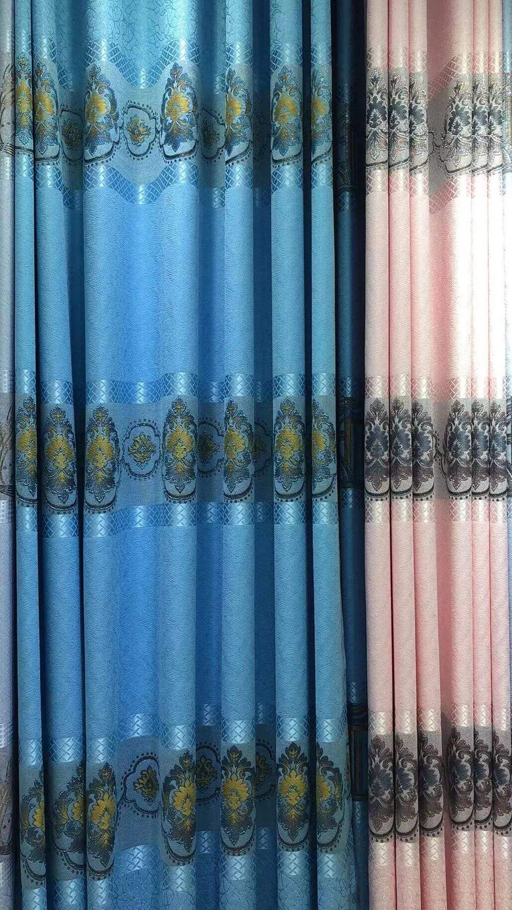 Foulola News: Cheap Jacquard Curtain Fabric, Widht 2.8m details