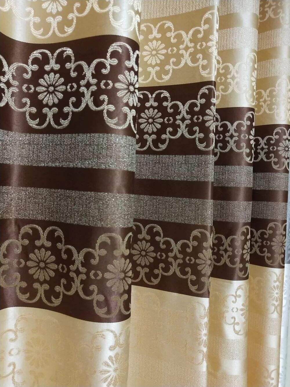 2.8m Width, Jacquard Curtain Fabric, 178gsm 500g/m factory